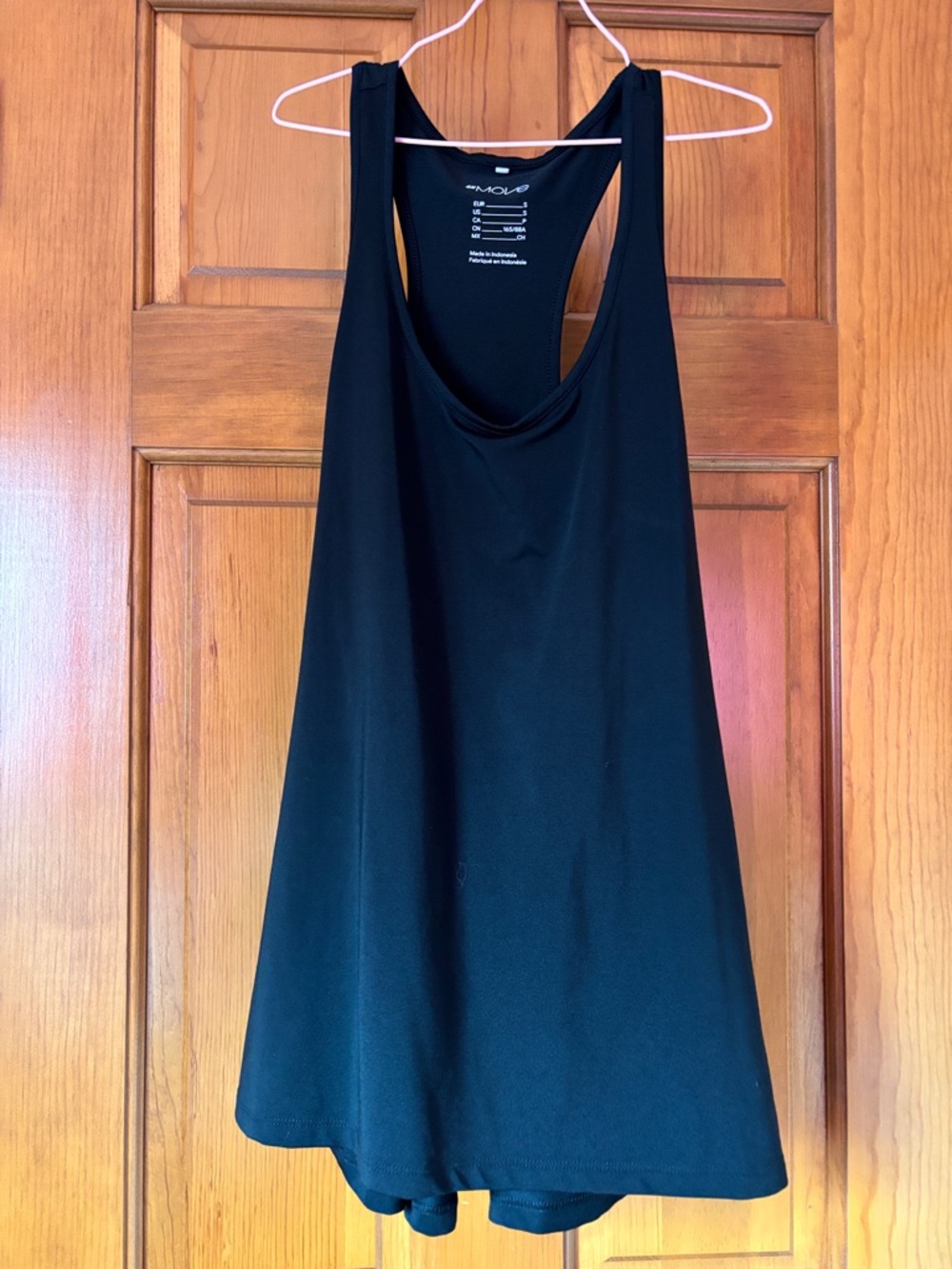Women's Black Racerback Tank Top
